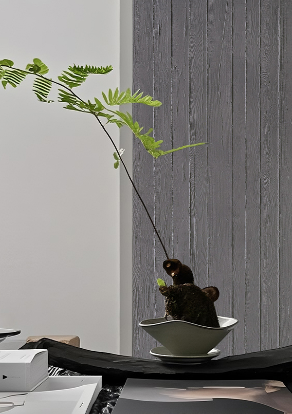 Houten gietplank, flexibel zacht stenen wandpaneel