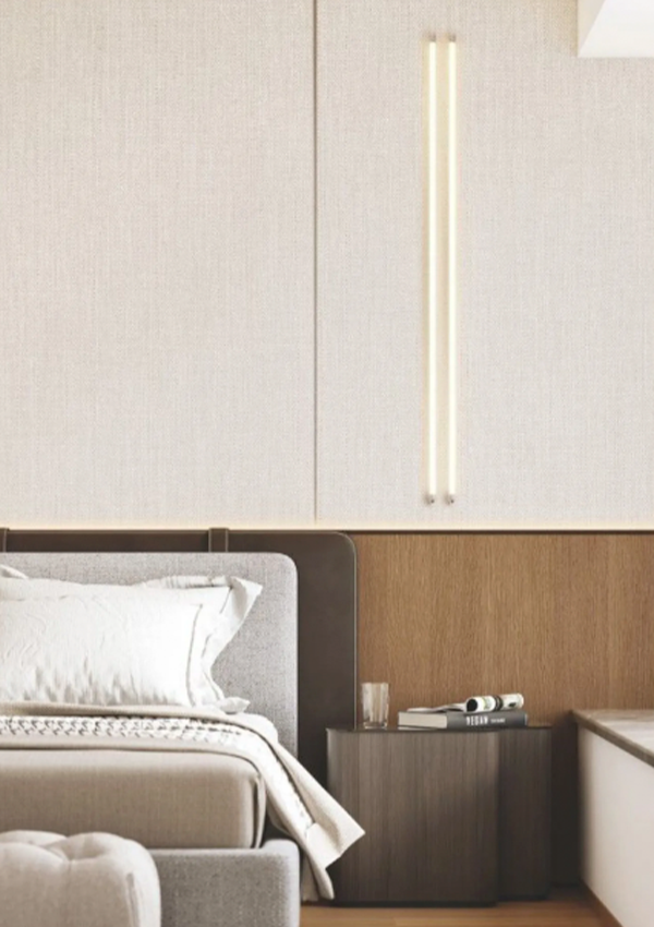 Premium met stof afgewerkte vinylhouten wandbekledingsfilm